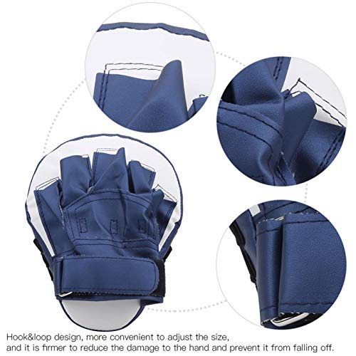 Okuyonic Taekwondo Mitts Equipo de Entrenamiento de Taekwondo para niños Ejercicio para niños Juguetes para niños Regalo(Navy Blue)