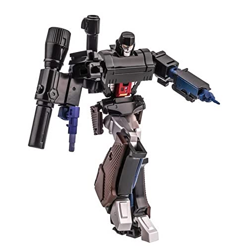 oLUes Transformers Toys, versión de Lujo a pequeña Escala H-9B Modelo de Robot de Figura de acción Megatron Adecuada for 6 años y más, Altura 12 cm