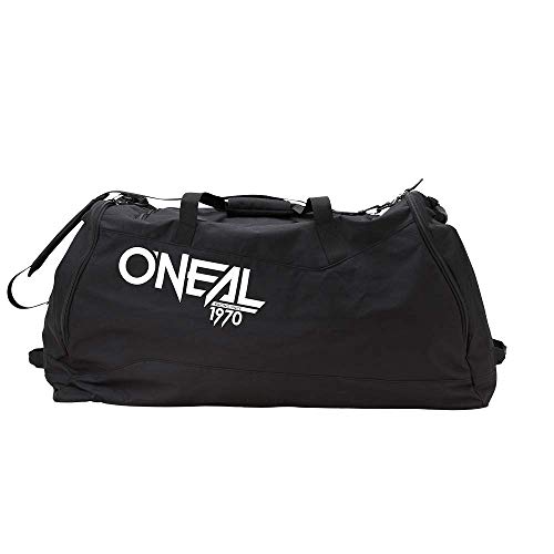 O'NEAL | Accesorios | Motocross Enduro | Poliéster 600D Duradero, Correa de Hombro Acolchada, Paneles de protección de plástico | Bolsa de Equipo O'NEAL TX 8000 | Negra | Tamaño 89 x 41 x 38 cm