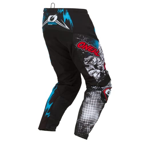 O'Neal | Pantalones de Motocross | Niños MX Enduro | Excepcional Libertad de Movimiento, Acolchado de Goma para Mayor protección | Pantalones Element Youth Villain | Blanco | Talla 24