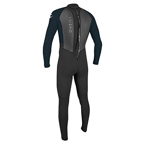 O'Neill Wetsuits Reactor II-Traje de Neopreno con Cremallera Trasera (3/2 mm), Hombres, Negro/Abismo, XS