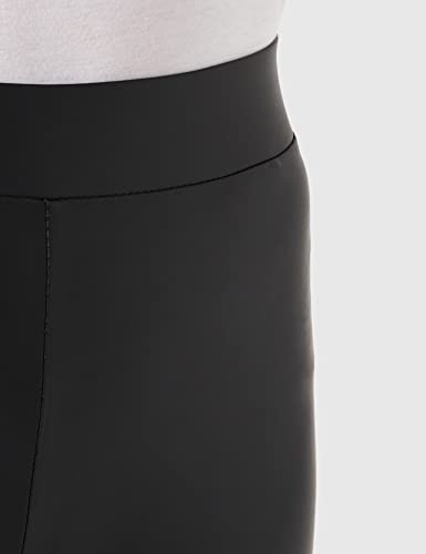 ONLY Coated Leggings Polainas, Black, S para Mujer