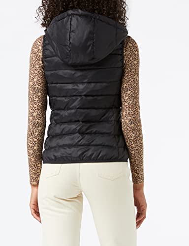 ONLY ONLNEWTAHOE Hood Waistcoat OTW Noos Chaqueta, Negro 1, M para Mujer