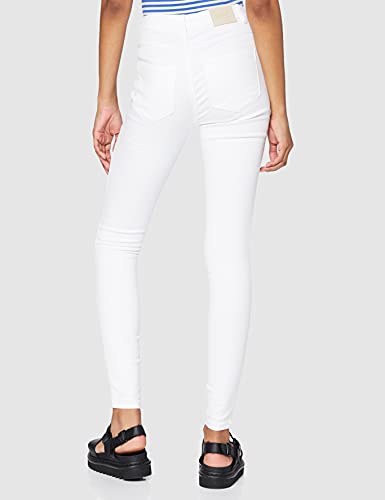 ONLY Onlroyal HW Skinny Fit Jeans, White, S / 32 para Mujer