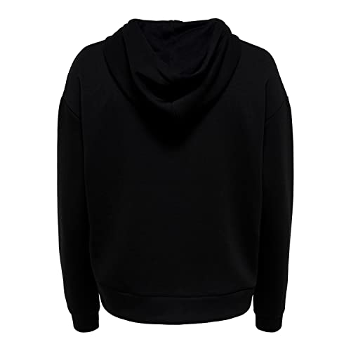 ONLY ONPLOUNGE LS Hood Sweat-Noos Sudadera con Capucha, Black, XL para Mujer