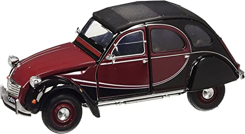 OPO 10 - Coche 1/24 Citroen 2CV Charleston - Welly 24009W Bicolor