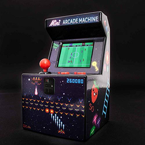 ORB 1002624 Mini Máquina de Arcade, Incluye 300 Juegos de 16 bits, Multicolor