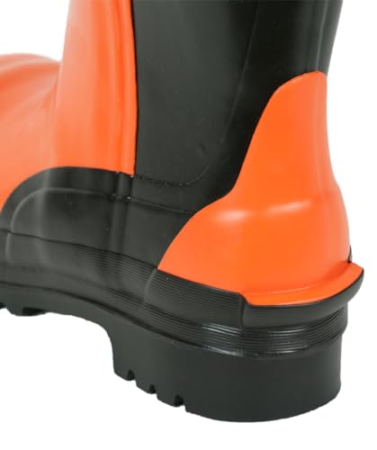 Oregon Yukon Botas de Seguridad de Goma con Protección Anticorte y Punta de Acero (Talla 46)