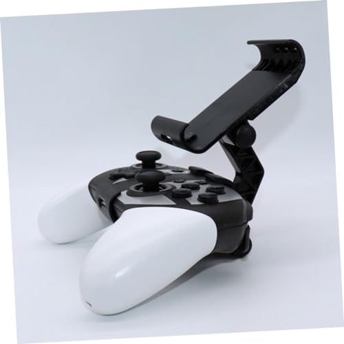 OSALADI 2 Piezas Soporte Clip De Consola De Juegos Ajustable Accesorio De Juego Estante De La Consola De Juegos Abrazadera Para Gamepad Accesorio De Mando Pantalla Montar Abdominales Lite