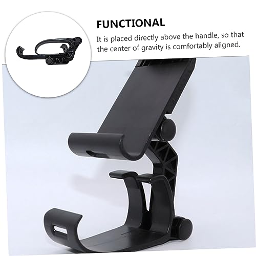 OSALADI 2 Piezas Soporte Clip De Consola De Juegos Ajustable Accesorio De Juego Estante De La Consola De Juegos Abrazadera Para Gamepad Accesorio De Mando Pantalla Montar Abdominales Lite