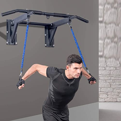 OSCCAR Pull Up Bar Home Ejercicio Barra de Pared Horizontal Bar-Resistencia Banda-Anillos de Gimnasia, Instalación de punzonado, Equipo de Gimnasio de Deportes caseros, Carga 400kg (Size : Style 2)