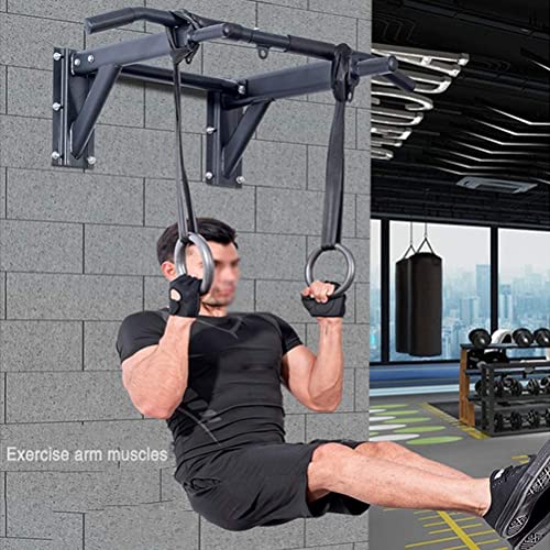 OSCCAR Pull Up Bar Home Ejercicio Barra de Pared Horizontal Bar-Resistencia Banda-Anillos de Gimnasia, Instalación de punzonado, Equipo de Gimnasio de Deportes caseros, Carga 400kg (Size : Style 2)