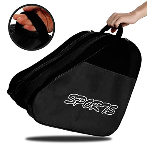 Oshhni Bolsa para Patines de Ruedas, Bolsa para Patines en línea para niños, Bolsas para Patines para niños/Adultos, Negro