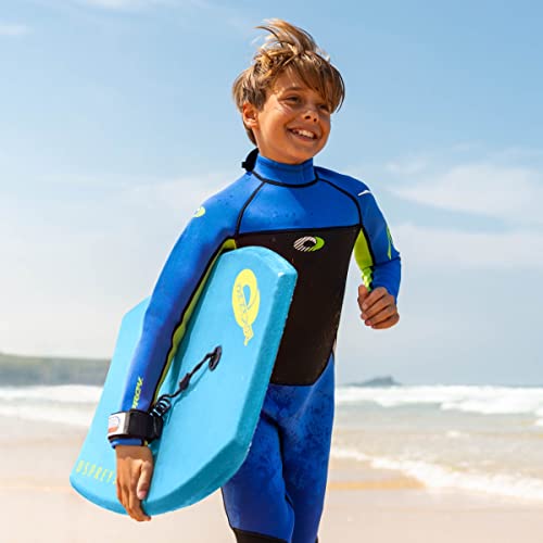 Osprey Interceptor Bodyboard con Correa Boogie Board para niños y Adultos, Unisex, Azul/Verde, 83,8 cm (33 Pulgadas)