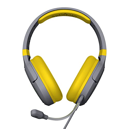 OTL Technologies Pokémon Pikachu Grey Pro G1 Auriculares para Juegos