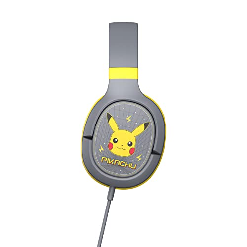 OTL Technologies Pokémon Pikachu Grey Pro G1 Auriculares para Juegos