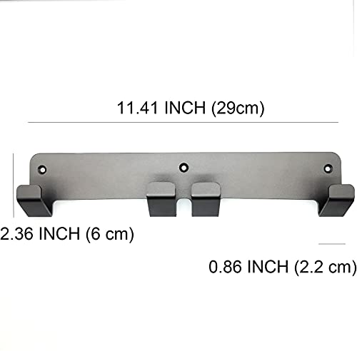 otuiaim Soporte de Pared Compatible con Oculus Quest/Quest 2 / Rift/Rift S VR, Soporte Aleación de Aluminio para Auriculares y Estación Controlador Adecuado Valve Index, HTC Viva, HP Reverb G2