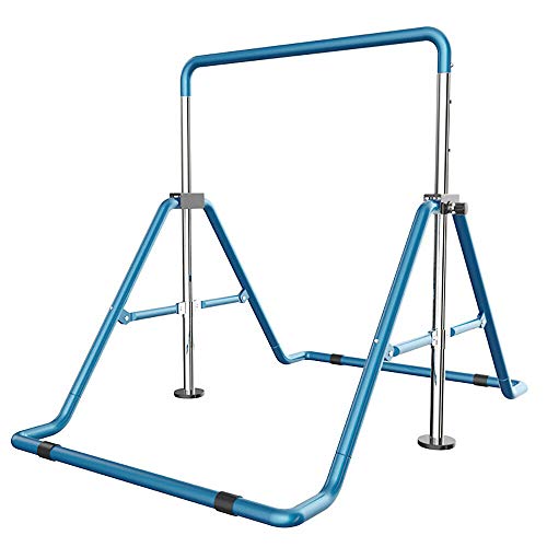 OUKANING Gimnasia Infantil Barras horizontales Barras asimétricas Barra de dominadas Barra Horizontal Entrenamiento de Gimnasia 4.25Ft