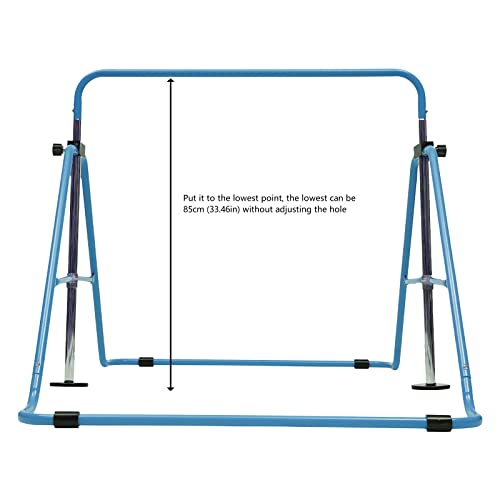 OUKANING Gimnasia Infantil Barras horizontales Barras asimétricas Barra de dominadas Barra Horizontal Entrenamiento de Gimnasia 4.25Ft