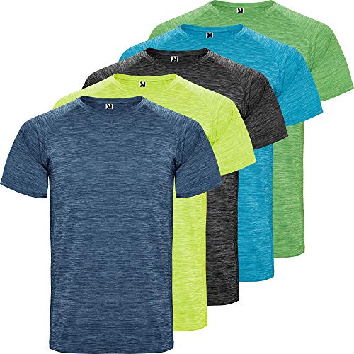 Pack 5 Camisetas técnicas Austin Manga Corta Unisex Multicolor 2