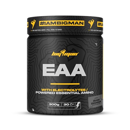 Pack BigMan Ultimate Whey Proteína 2Kg (Cookies) + Aminoacidos Essenciales Electrolitos + Shaker "REGALO" | Fuerza, Resistencia | Tonificación Muscular | Recuperación Deportiva | Isotonico