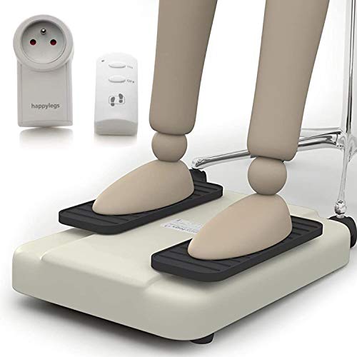 Pack Happylegs 2020 + Manos Sanas + Correas. Máquina para Mover Las Piernas Que Evita Dolores de Espalda y Lumbares. Estimula tu Circulación de Piernas y Manos. ÚNICA Fabricada en España. (Blanco)