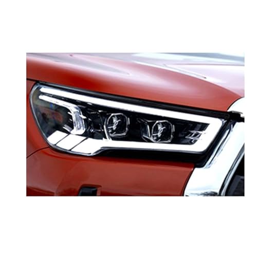 Pacum Estilo de coche Compatible con faros Hilux 2021 2022 HILUX VIGO Hilux Revo lámpara de cabeza bi-lente accesorios de señal de giro dinámico