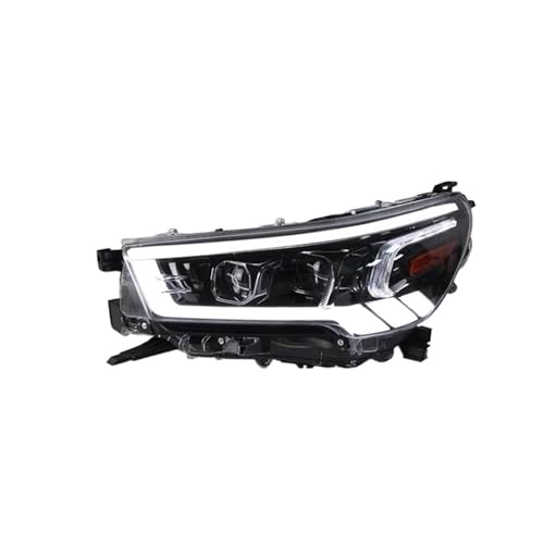 Pacum Estilo de coche Compatible con faros Hilux 2021 2022 HILUX VIGO Hilux Revo lámpara de cabeza bi-lente accesorios de señal de giro dinámico