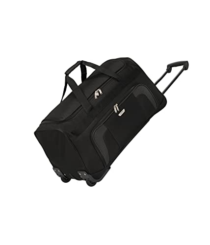 Paklite Bolsa de viaje trolley de 2 ruedas, serie de equipaje ORLANDO: bolsa de viaje blanda clásica con ruedas de diseño atemporal, 73 litros, 2,7 kg