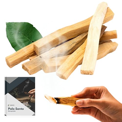 Palo Santo Sagrado XL Incienso Premium - 50 Gramos (3-7 Palitos) - para Quemar - Origen Perú - 100% Natural y sostenible - Regulado por el Gobierno de Perú - Corte Artesanal (50 Gramos Aprox)