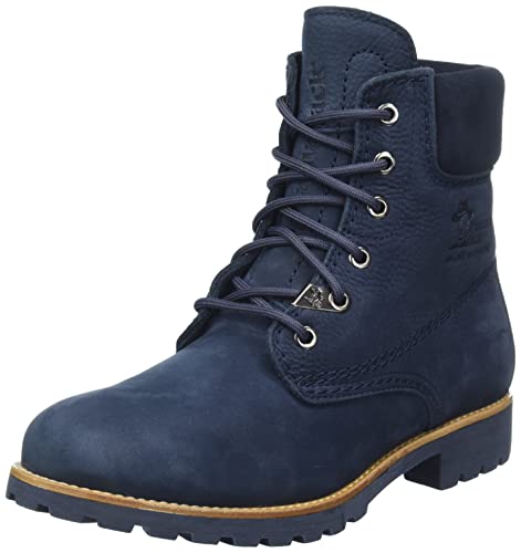 Panama Jack Panamá 03 Igloo, Combat Boot Mujer, Azul Marino, 37 EU