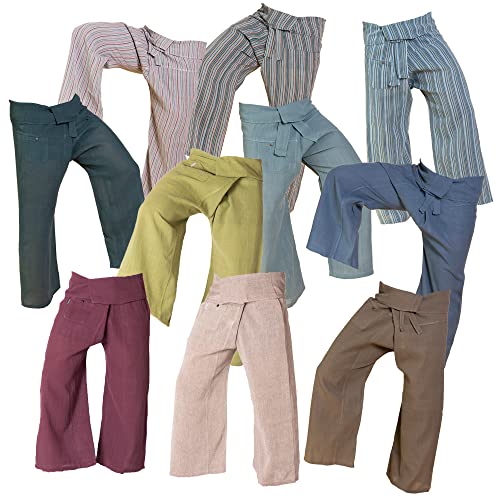 PANASIAM Fisherman Pants HW, bordeux-Red XL