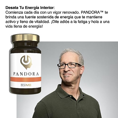 Pandora Nootrópico Natural. Favorece La Concentración Y Memoria. Impulsa Tu Energía Y Motivación (bacopa Monnieri, Huperzina A, Ginkgo Biloba, Melena De León, Cafeína, Teanina), 30 Unidad