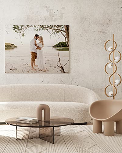 Panorama Cuadro Personalizado con Foto en Lienzo - 35x50 cm - Bastidor de Madera - Fabricado en España