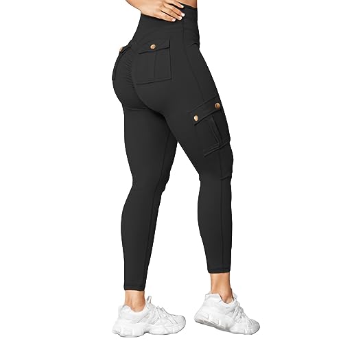 Pantalon Yoga Mujer Pantalon Campana Largos Color Sólido Elásticos Pantalón Pilates Mujer Sweatpants Leggins Deportivos Mujer Tallas Grandes para Running Training Estiramiento Yoga Y Pilates