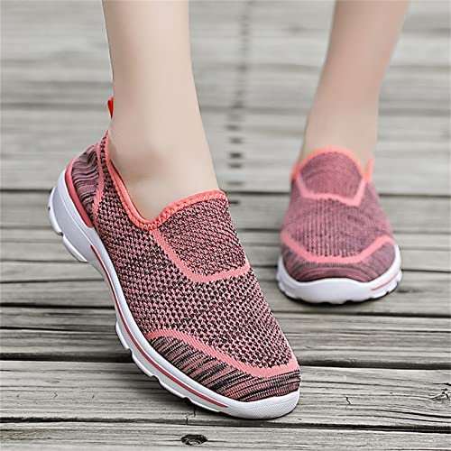 Par de zapatillas antideslizantes para correr, informales, de malla, para el tiempo libre, fitness, gimnasio, correr, caminar, caminar, correr, caminar, correr, caminar, caminar, correr, amortiguar,