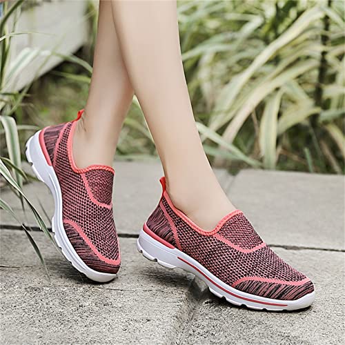 Par de zapatillas antideslizantes para correr, informales, de malla, para el tiempo libre, fitness, gimnasio, correr, caminar, caminar, correr, caminar, correr, caminar, caminar, correr, amortiguar,