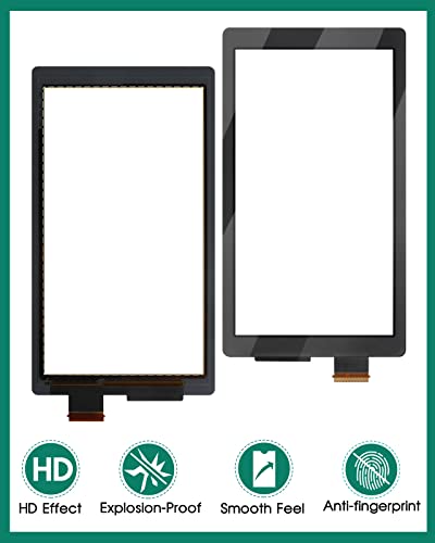 Para Nintendo Switch Pantalla Táctil Reemplazo HAC-001 Sensor Digitalizador V1 Touch Digitalizador Panel Kit de Piezas de Reparación de Vidrio (HAC-001 V1 Pantalla Táctil)