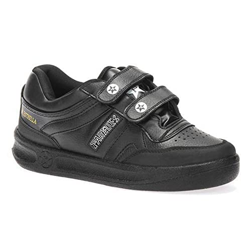 Paredes - Zapatillas Unisex Estrella Velcro Negro - 44