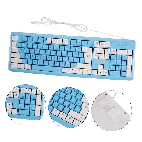 PartyKindom Teclado Abdominales Botón Trabaja USB