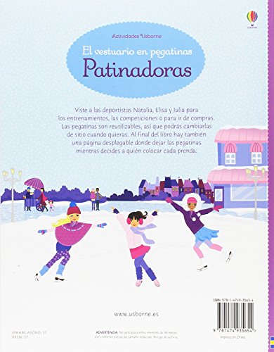 Patinadoras (El vestuario en pegatinas)