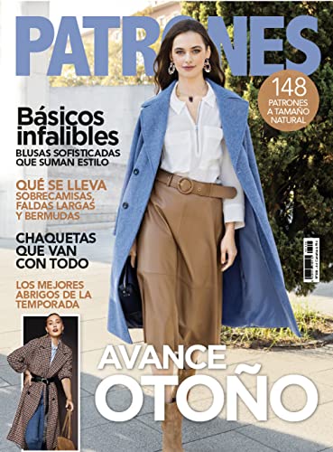 Patrones #436 | Básicos infalibles y abrigos de temporada. Tallas desde la 36 a la 58. 148 Patrones ropa mujer