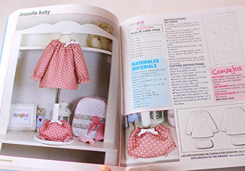 PATRONESMUJER - Revista de Patrones de Costura para niños n.º 2 Baby Special 27 Modelos de Modelo Instrucciones de Corte en inglés y español.