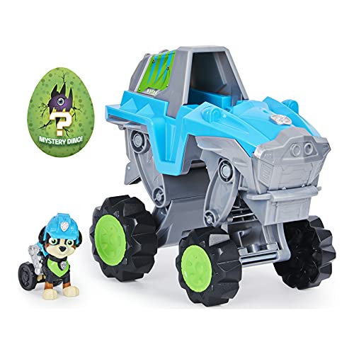 Patrulla Canina - Coche Transformable Rex Dino Rescue - Coche De Juguete Patrulla Canina Dino Rescue De Rex Y 1 Figura Dinosaurio Misteriosa - 6059329 - Juguetes Niños 3 Años +