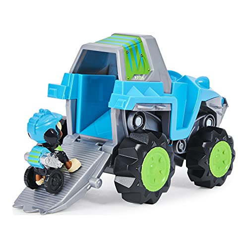 Patrulla Canina - Coche Transformable Rex Dino Rescue - Coche De Juguete Patrulla Canina Dino Rescue De Rex Y 1 Figura Dinosaurio Misteriosa - 6059329 - Juguetes Niños 3 Años +