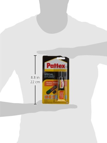 Pattex 1479384 Pegamento para plástico transparente, resistente al agua, 1 x 30gr