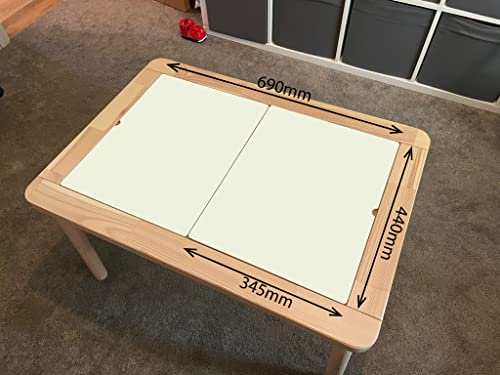 Pegatinas de mesa para niños que solo son compatibles con la mesa IKEA Flisat (ciudad y carreteras)