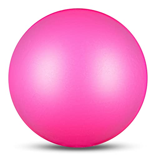 Pelota de Gimnasia Rítmica de PVC 400 g DRUNA 19 cm Ciclamen