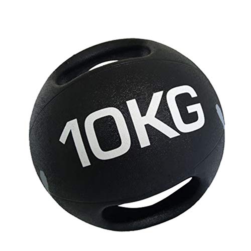 Pelota Medicinal Binaural Bola De Medicina, 10 Kg / 22 Libras Bola De Gravedad Bola De La Aptitud, Que Sirve For Mejorar El Equilibrio, Flexibilidad, Coordinación, Fácil De Sostener