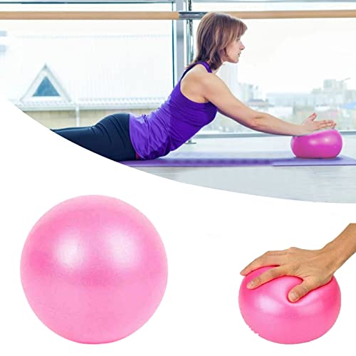 Pelota Pilates Pequeña,Pelota de Gimnasia Pequeña,Pelota Blanda de Pilates,Pelota de Fitness para Pilates,Rosado